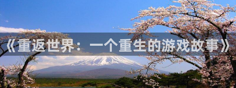 沐鸣2平台测速登录：《重返世界：一个重生的游戏故事》