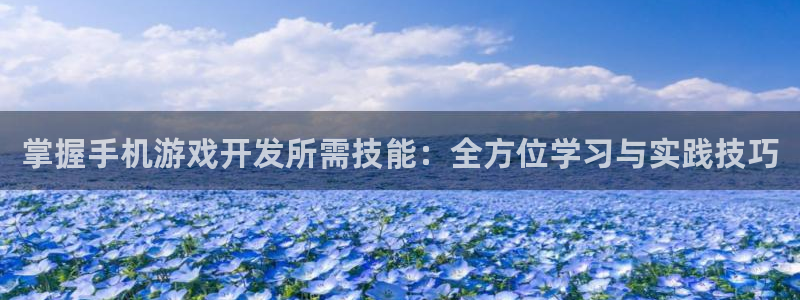 沐鸣2代理酋27337：掌握手机游戏开发所需技能：全方位学习与实践技巧
