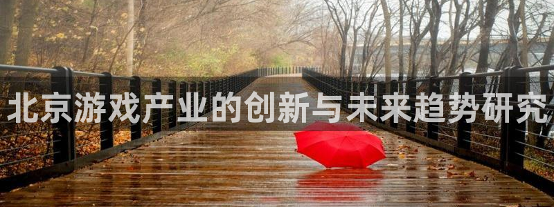 沐鸣2代理：北京游戏产业的创新与未来趋势研究